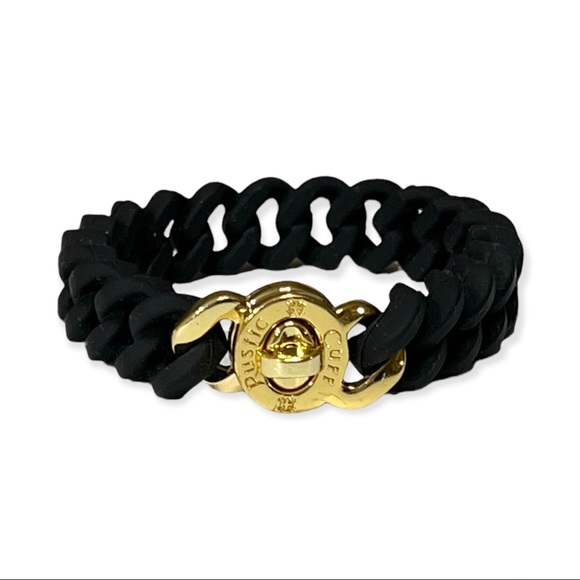 Rustic Cuff Jewelry - Rustic Cuff Braided Link Elastic Turnlock Bracelet